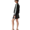 Mini-jupe en cuir