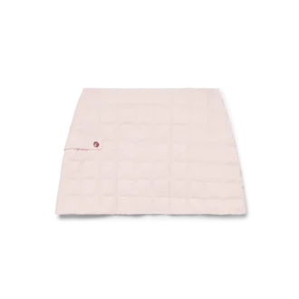 Mini-jupe matelassée en nylon