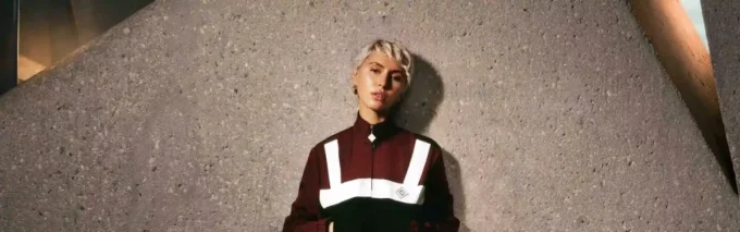 Veste coupe-vent en nylon Monogram