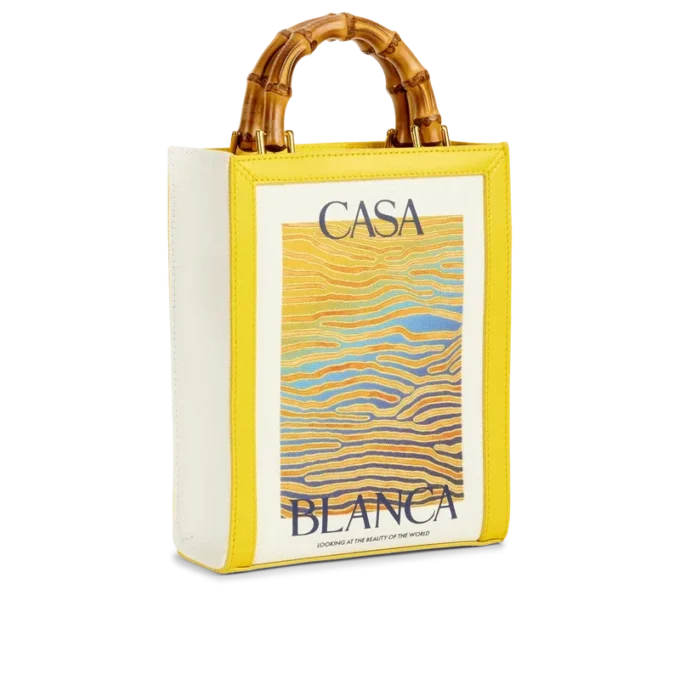 Mini sac fourre-tout en toile Jour Dange Mini sac fourre-tout en toile Jour Dange