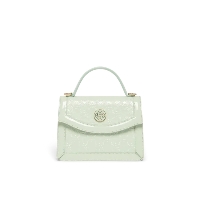 Mini sac Jeanne avec monogramme Mint en relief Mini sac Jeanne avec monogramme Mint en relief