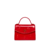 Mini sac Jeanne à emblèmes rouges Mini sac Jeanne à emblèmes rouges