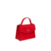 Mini sac Jeanne à emblèmes rouges Mini sac Jeanne à emblèmes rouges