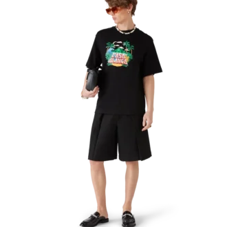 Mocassins à enfiler Black Bamboo