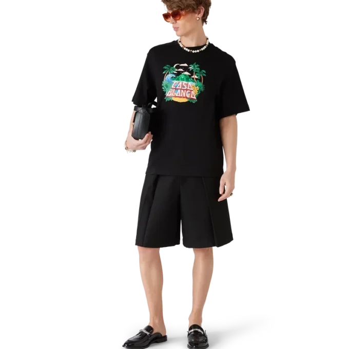 Mocassins à enfiler Black Bamboo