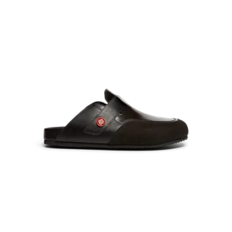 Mule d&rsquo;extérieur en cuir