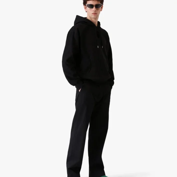 Mule d&rsquo;extérieur en cuir vert foncé