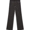 Pantalon ajusté orné de cristaux Pantalon ajusté orné de cristaux