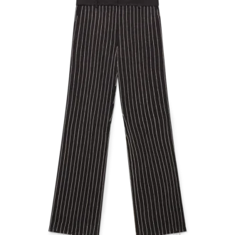 Pantalon ajusté orné de cristaux