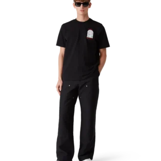 Pantalon cargo en jacquard