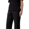 Pantalon cargo en jacquard