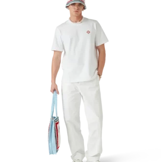 Pantalon chino ajusté