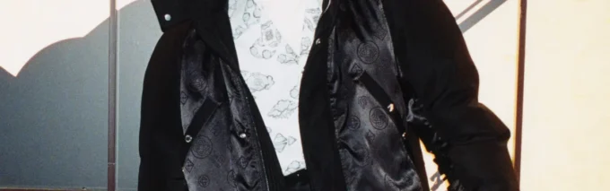 Chemise à manches courtes à motif jacquard