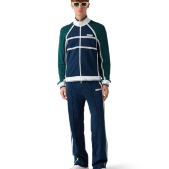 Pantalon de survêtement à bande en maille
