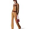 Pantalon de survêtement à empiècements en chenille Pantalon de survêtement à empiècements en chenille