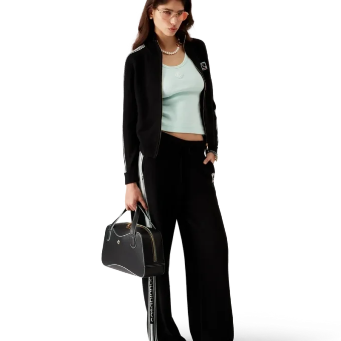 Pantalon de survêtement en maille mérinos Pantalon de survêtement en maille mérinos