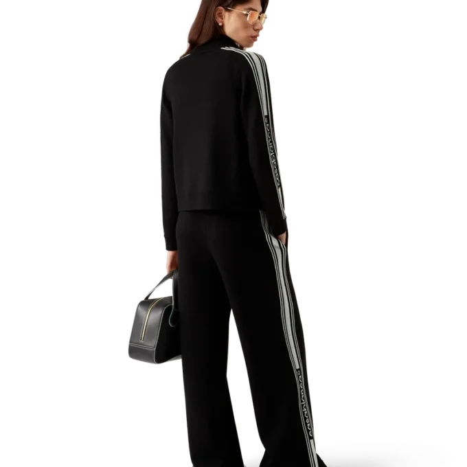 Pantalon de survêtement en maille mérinos Pantalon de survêtement en maille mérinos