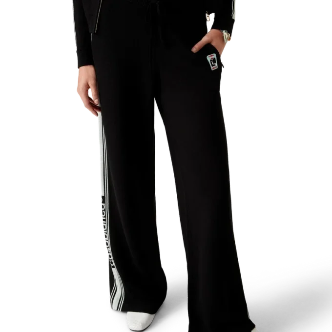 Pantalon de survêtement en maille mérinos Pantalon de survêtement en maille mérinos