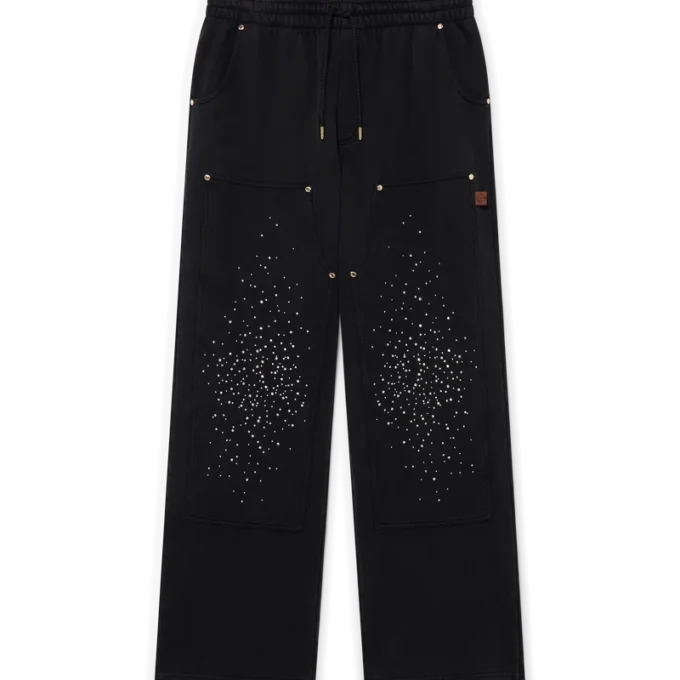 Pantalon de survêtement La Pramonition orné de cristaux Pantalon de survêtement La Pramonition orné de cristaux
