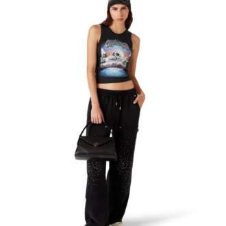 Pantalon de survêtement La Pramonition orné de cristaux