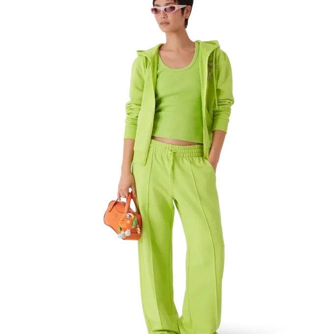 Pantalon de survêtement à ourlet ouvert