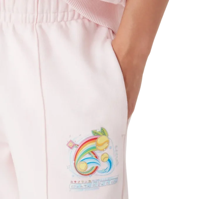 Pantalon de survêtement à ourlet ouvert Manga Tennis Ball