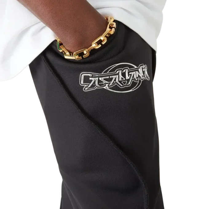 Pantalon de survêtement oversize à empiècements