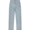 Pantalon en denim délavé classique Monogram