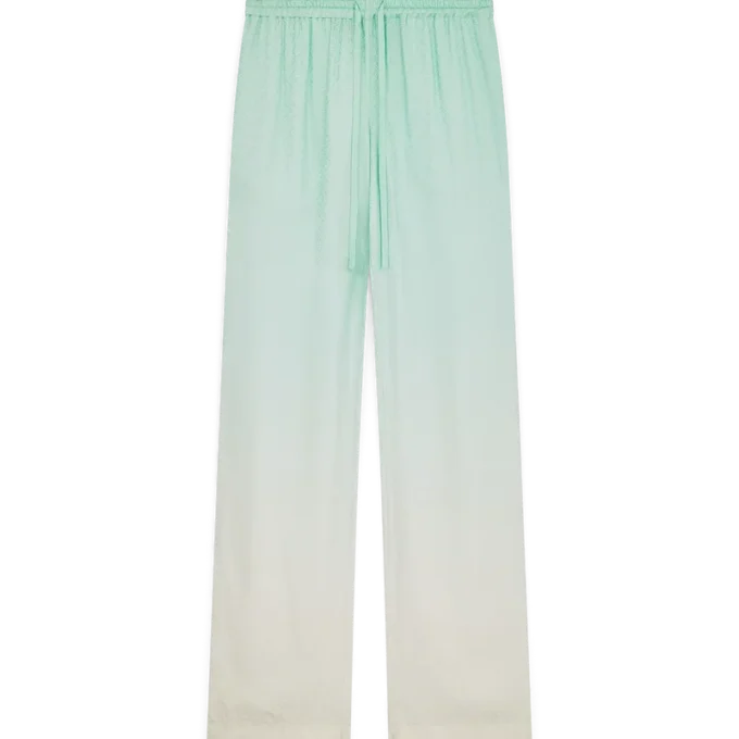 Pantalon en jacquard Monogram dégradé Pantalon en jacquard Monogram dégradé