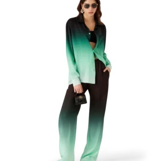 Pantalon en jacquard Ping Pong dégradé