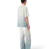 Pantalon en lin à motif Monogram dégradé Pantalon en lin à motif Monogram dégradé