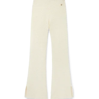 Pantalon en maille texturée