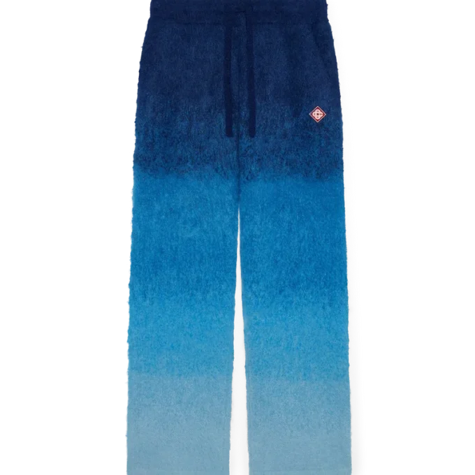 Pantalon en mohair dégradé Pantalon en mohair dégradé