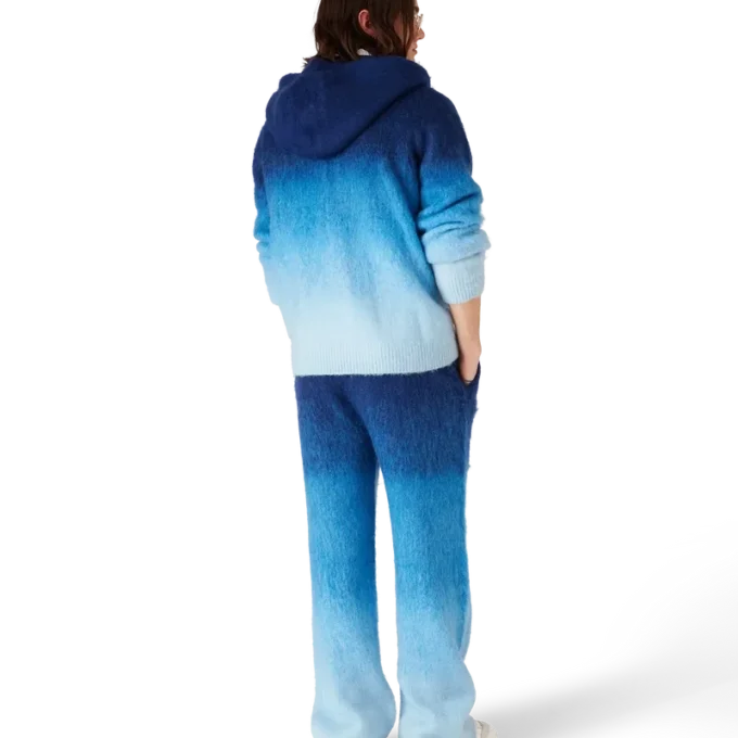 Pantalon en mohair dégradé Pantalon en mohair dégradé
