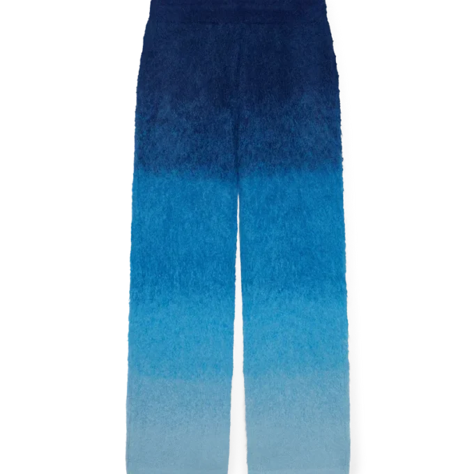 Pantalon en mohair dégradé Pantalon en mohair dégradé