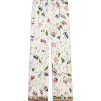 Pantalon en soie Le Vase Brise
