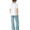 Pantalon en soie Monogram Wave Pantalon en soie Monogram Wave