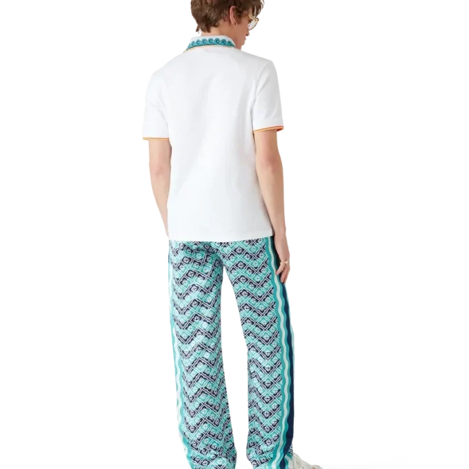Pantalon en soie Monogram Wave Pantalon en soie Monogram Wave
