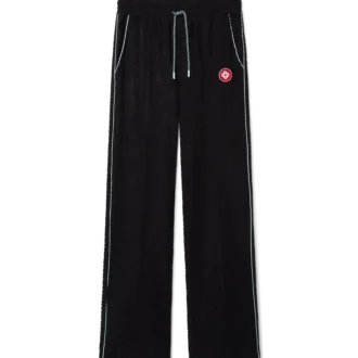 Pantalon en tissu éponge jacquard Monogram