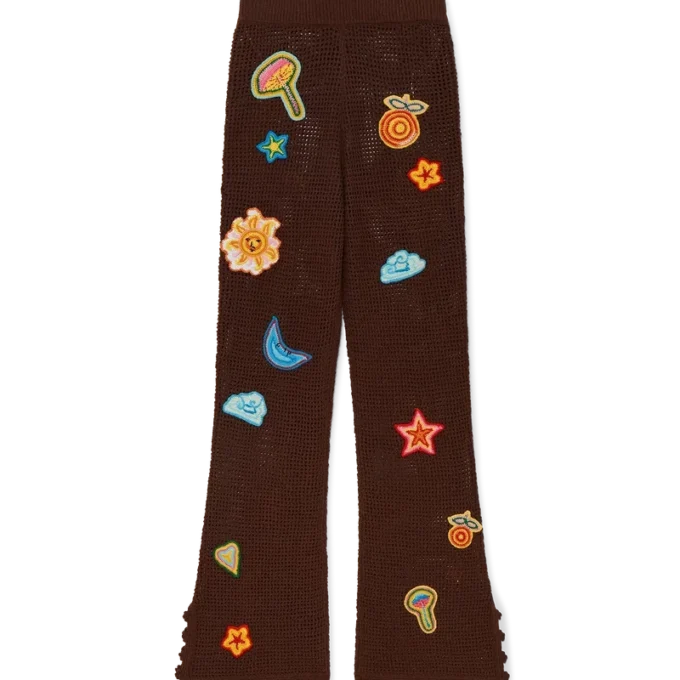 Pantalon Motif Crochet Pantalon Motif Crochet