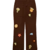 Pantalon à motifs au crochet Pantalon à motifs au crochet
