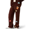 Pantalon à motifs au crochet Pantalon à motifs au crochet