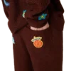 Pantalon à motifs au crochet Pantalon à motifs au crochet
