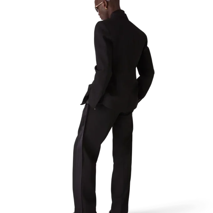 Veste croisée en laine