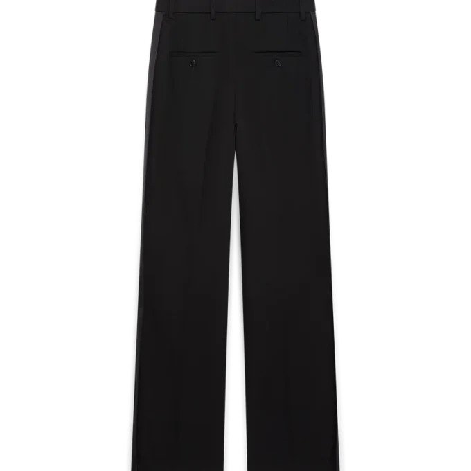 Pantalon plissé en laine Pantalon plissé en laine