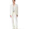 Pantalon plissé en lin