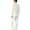 Pantalon plissé en lin