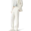 Pantalon plissé en lin