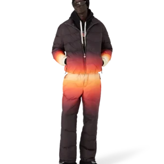 Pantalon rembourré en nylon dégradé