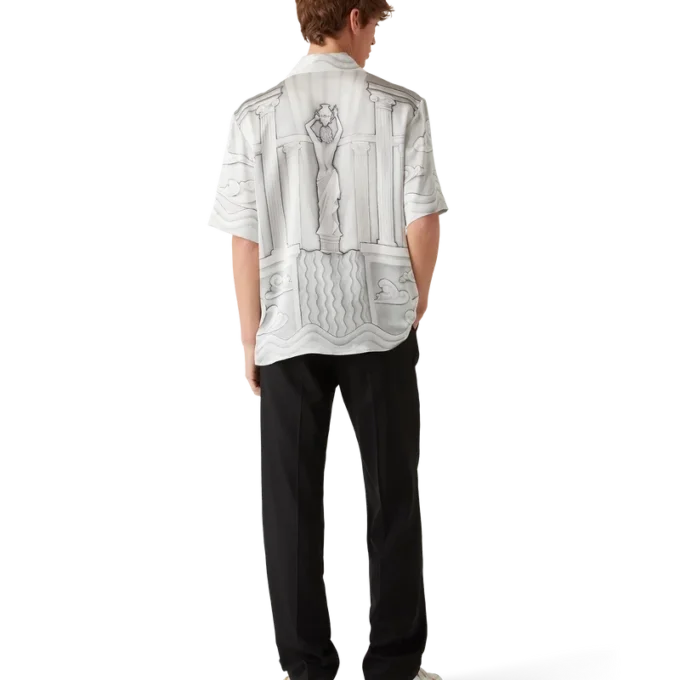 Chemise en soie à manches courtes Sacred Stone Shorts